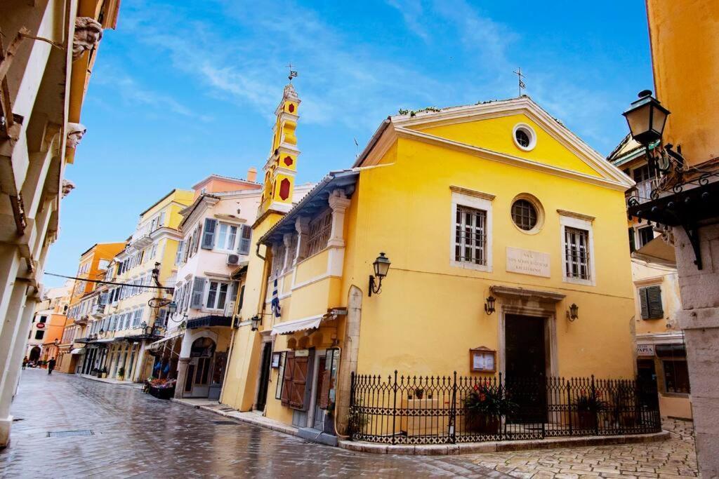 Summer Me - Mirror Flat Corfu Old Town Apartment ภายนอก รูปภาพ