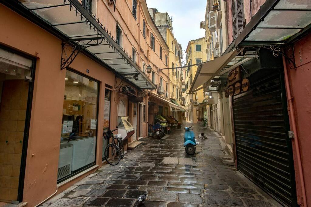 Summer Me - Mirror Flat Corfu Old Town Apartment ภายนอก รูปภาพ