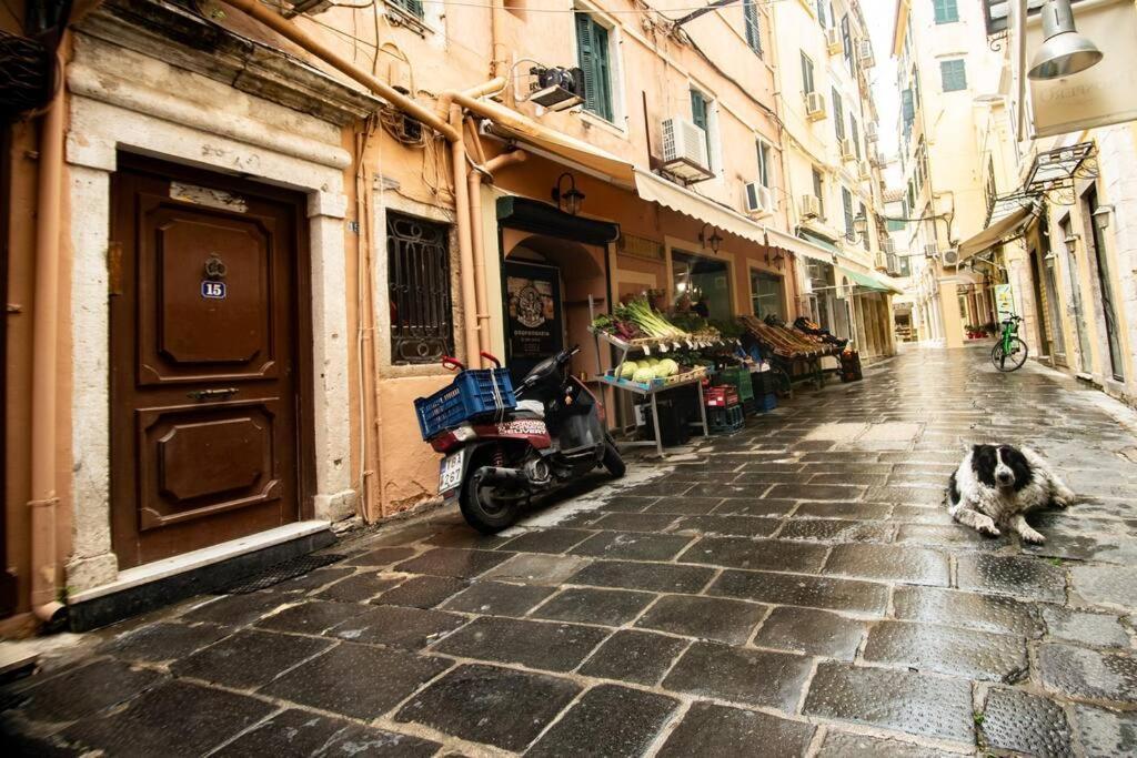 Summer Me - Mirror Flat Corfu Old Town Apartment ภายนอก รูปภาพ